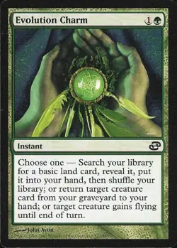 Evolution Charm -Foil Light Play MTG Planar Chaos - Image 1