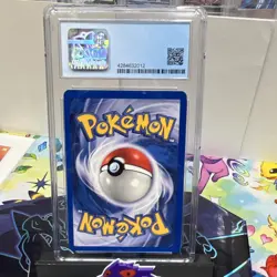 Pokemon Lapras 10/62 Fossil Unlimited Holo Rare CGC 8.5 1999 Card - Image 2