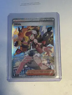 Pokemon Hilda Special Art Rare Trainer Card SV11W White Flare 171/086 Holo - Image 1