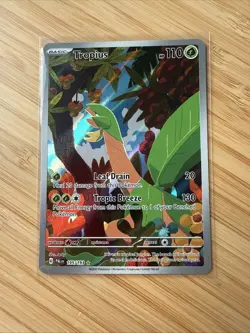 Tropius 195/193 Paldea Evolved Illustration Rare Pokemon TCG Card NM Condition - Image 1