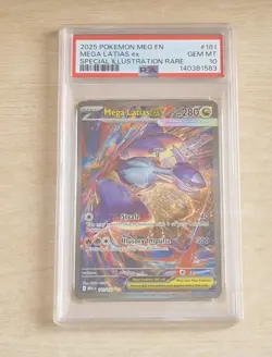 PSA 10 - Mega Latias ex 181/132 Pokemon Card - GEM MINT - Image 3