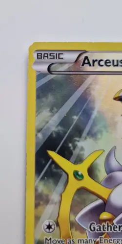 Arceus XY83 Holo Black Star Promo Full Art Pokemon Card 2015 (LP) - Image 2
