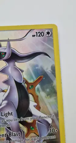 Arceus XY83 Holo Black Star Promo Full Art Pokemon Card 2015 (LP) - Image 3