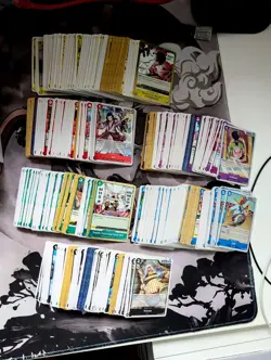 One Piece OP03 Pillars of Strength bulk, ~400-500 cards, incl foil rares, NO SRs - Image 1