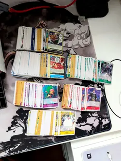 One Piece OP05 Awakening of the New Era bulk, ~400-430 cards, foil rares, no SRs - Image 1