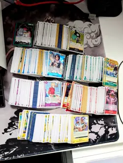 One Piece OP06 Wings of the Captain bulk, ~600-700 cards, foil rares, no SRs - Image 1