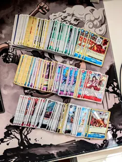 One Piece PRB01 The Best Japanese Pirate foils joblot bulk ~300 cards, NO SRs - Image 1