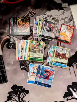 One Piece PRB01 The Best English bulk ~50 cards, inc. some pirate foils, NO SRs - Image 1