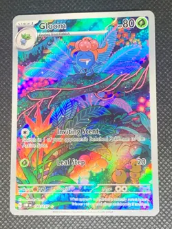Gloom 198/197 - Obsidian Flames Pokemon Card - NM - Image 1