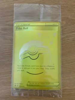 Poke Ball SWSH146 - Celebrations Promo Pokemon Card - Sealed - Image 1