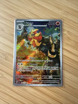 Pyroar 200/193 Paldea Evolved Illustration Full Art Holo Pokemon Card - Image 1