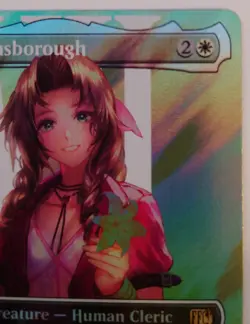 Aerith Gainsborough (Borderless) (Surge Foil) Final Fantasy Foil MTG - Image 4