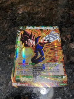 Vegito Super Warrior Reborn P-065 PR GOLD STAMP Dragon Ball Super Card Game | NM - Image 4