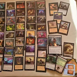 Deck of Magic Commander Cards =***Little Toxic RATS*** Tribal Mono Black - Image 2