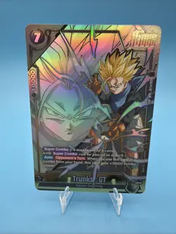 Trunks : GT FB09-110 Alternate Art Dual Evolution Dragon Ball Card English - Image 1