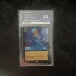 Disney Lorcana DEMO cards ace graded. 3 graded 10 and 3 graded 9. - Image 2