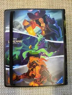 Disney Lorcana Villians 9 Pocket Binder Portfolio Costco Promo Holds 252 Cards - Image 3