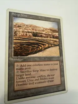 Strip Mine -- MTG (SP Quality) - Fourth Edition - Image 2