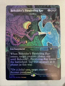 Beholder's Paralyzing Ray - Oubliette (Rainbow Foil) [Secret Lair Drop Series] M - Image 1
