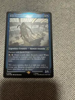 Evie Frye - Foil Etched Assassin's Creed MTG Magic The Gathering - Image 1