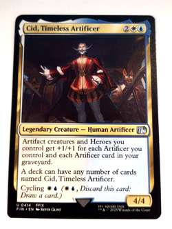 Cid, Timeless Artificer (0414) - FINAL FANTASY (FIN) - EN U 0414 - Image 1