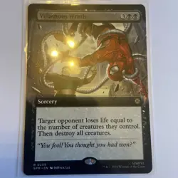MTG: Spider-Man - Villainous Wraith(Extended Art) - 0259 - Rare - NM - Image 1