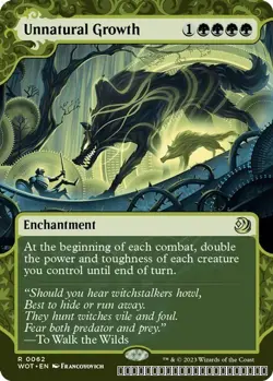 Unnatural Growth [WOT - 62] - NM [Normal] TCG MTG - Image 1