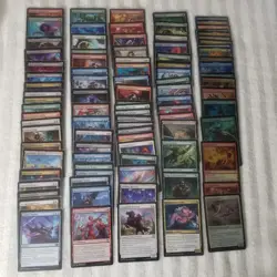 MTG Aetherdrift Common, Uncommon, Rare Lot of 100 - Image 1