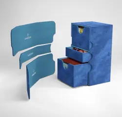 Gamegenic Stronghold 200+ XL Blue convertible deck box - Image 3