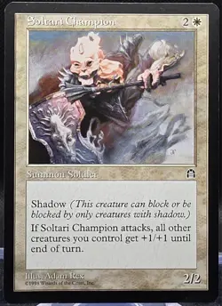 Soltari Champion #18 Stronghold Regular Rare NM - Image 1