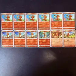 Pokemon TCG Lot 10 Charmander Cards Vintage/Modern 1 Holo Japanese Pokemon 1000 - Image 1