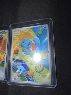 Pokemon TCG First Partner Illustration Collection Series 1 Kanto GEN 1 Starters - Image 2