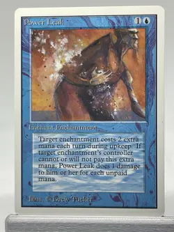 MTG - Power Leak - NM Unlimited - Magic: The Gathering - Image 1