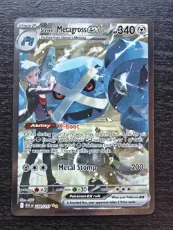 Pokemon TCG Steven's Metagross ex (ASC 289) Ascended Heroes - NEAR MINT - Image 1