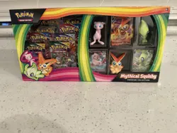 Pokemon TCG: Mythical Squishy Premium Collection Box – Mew, Celebi, Victini-New - Image 1