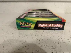 Pokemon TCG: Mythical Squishy Premium Collection Box – Mew, Celebi, Victini-New - Image 4