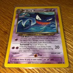 DARK HAUNTER 36/105 UNCOMMON NEO DESTINY POKEMON LP - Image 1