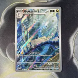 Pokemon TCG Dragonair 181/165 SV 151 Illustration Rare Card Near Mint Condition - Image 1