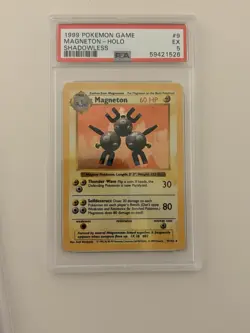 Pokemon Base Set Shadowless Holo PSA 5 Graded Lot - Image 5