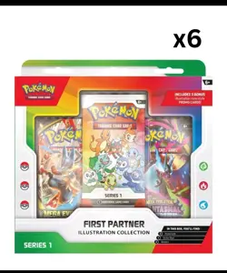 Pokemon TCG First Partner Illustration Collection Series 6 **SEALED** - Image 1