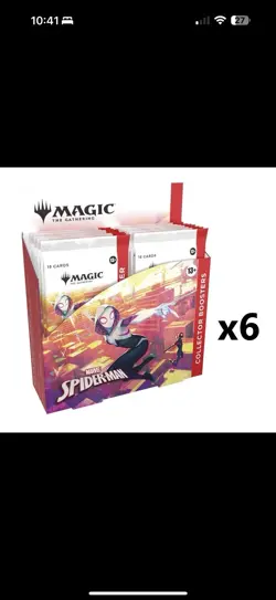 Sealed Marvel's Spider-Man Collector Booster Display Box Case PRESALE 9/19 MTG - Image 1