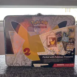 Pokemon TCG Celebrations 25th Anniversary Collector Chest Lunchbox Tin Sealed - Image 1
