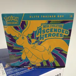 Pokemon Mega Evolution Ascended Heroes Elite Trainer Box Dragonite Zekrom - Image 1