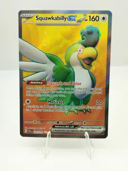 Pokemon Squawkabilly ex 247/193 Paldea Evolved English LP - Image 1