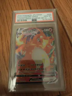 Pokemon - VMAX Starter Set 2 - Charizard VMAX 002/021 Japanese PSA10 - Image 1