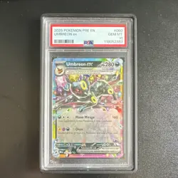 PSA 10: Pokemon Umbreon ex 060/131 Sv: Prismatic Evolutions Double Rare Holo - Image 1