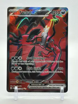 Yveltal ex 105/088 - Full Art Ultra Rare - Pokemon TCG: Perfect Order - NM - Image 1
