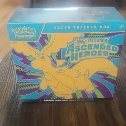 Pokemon Elite Trainer Box Mega Evolution Ascended Heroes Dragonite Zekrom - Image 2