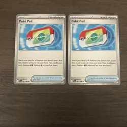 Pokemon Poke Pad 81/88 Perfect Order Set Of 2 - Image 1