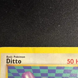 Pokemon TCG Ditto Fossil, 18/62, Regular Rare, LP Condition - Image 4